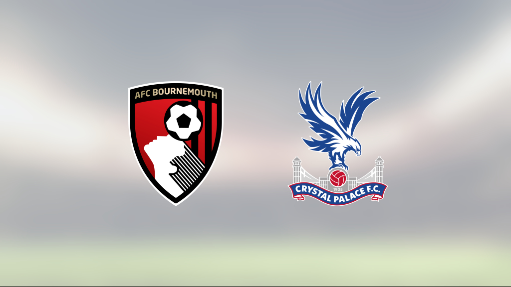 Bournemouth och Crystal Palace kryssade i mållös match