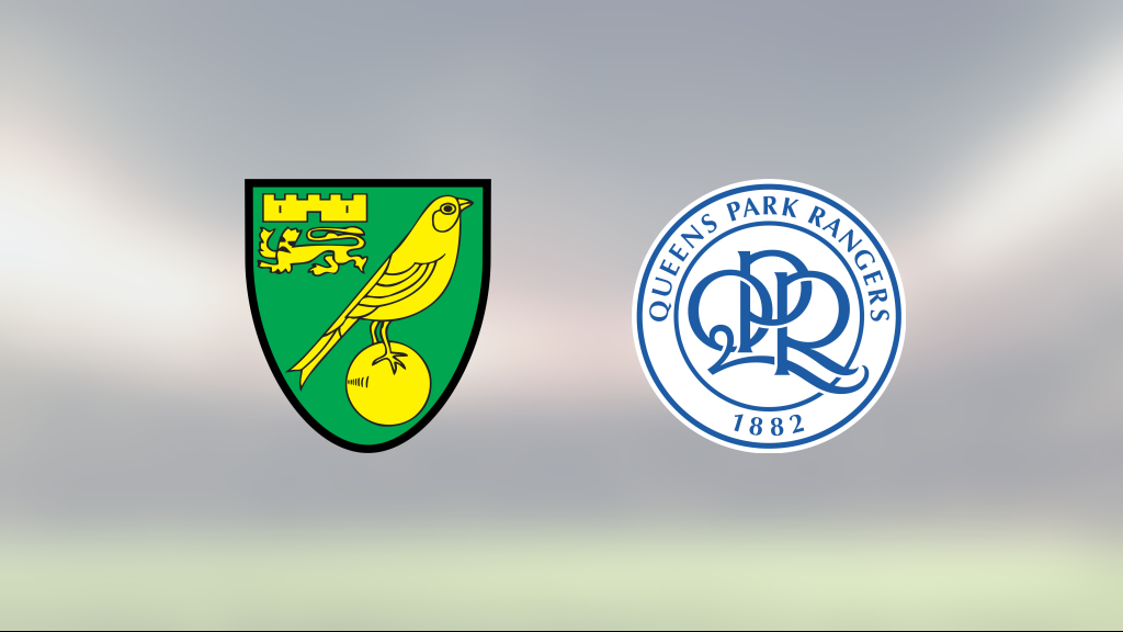 Kryss i 89:e minuten för Norwich City mot Queens Park Rangers