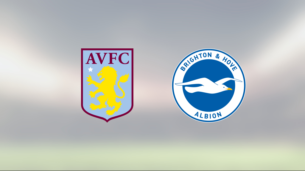 Oavgjort för Aston Villa hemma mot Brighton