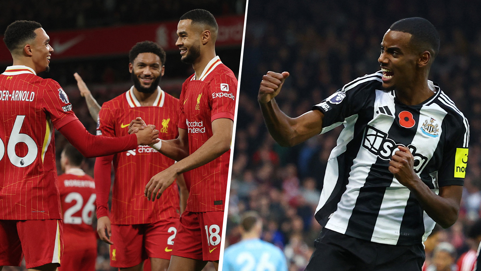 Så startar Newcastle och Liverpool