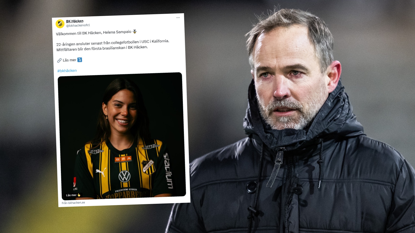 Officiellt: BK Häcken värvar Helena Sampaio