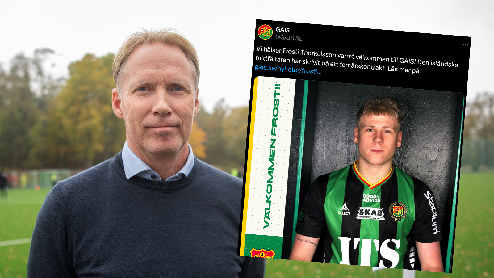 Officiellt: Gais värvar Frosti Thorkelsson