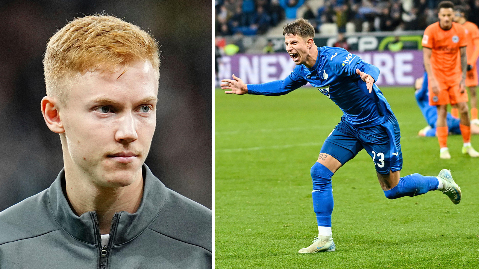 Kryss på övertid för Hoffenheim mot Eintracht Frankfurt