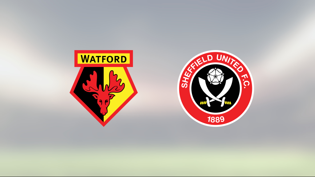 Sheffield United toppar tabellen efter seger mot Watford