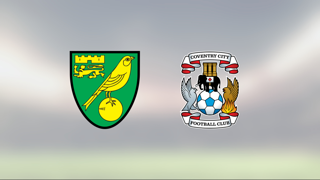 Tuff match slutade med seger för Norwich City mot Coventry