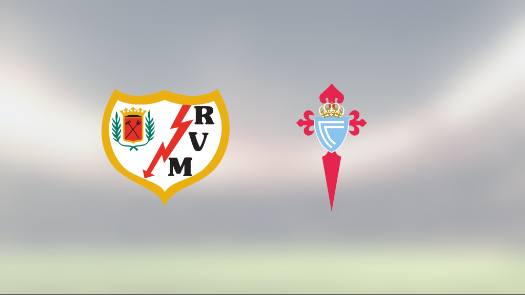 De Frutos och Embarba avgjorde när Rayo Vallecano slog Celta Vigo