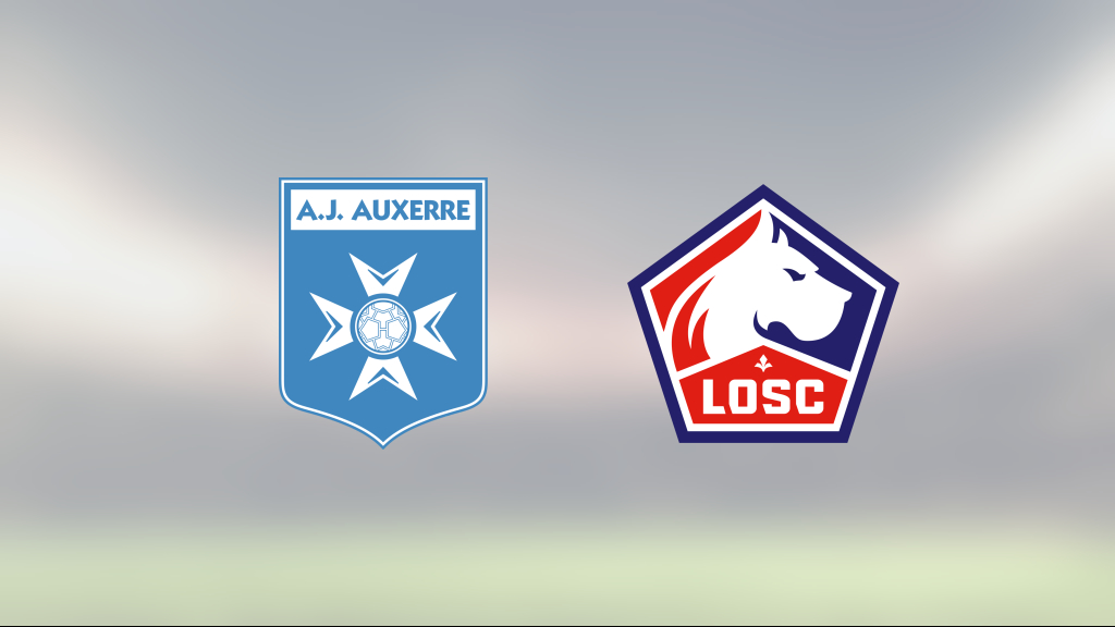 Mållöst för Auxerre och Lille på Stade de l’Abbe-Deschamps