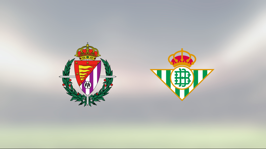 Valladolid sänkte Real Betis – Kike Perez matchhjälte