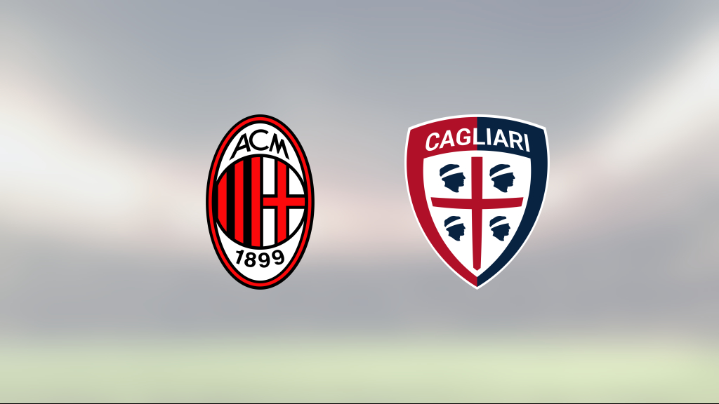 Oavgjort mellan Milan och Cagliari