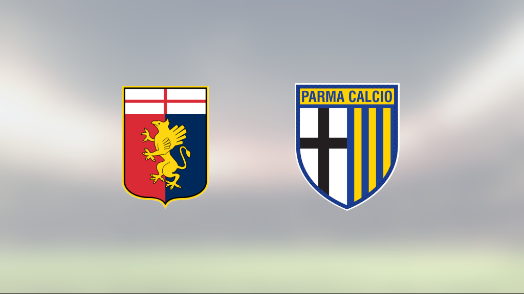 Morten Frendrup gjorde avgörande målet för Genoa mot Parma