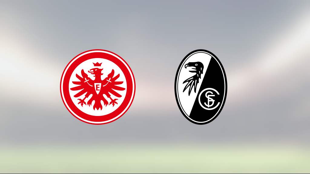 Seger för Eintracht Frankfurt med 4–1 mot Freiburg