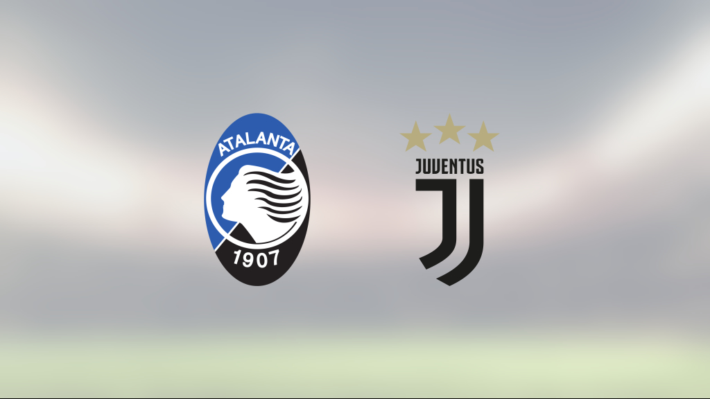 Oavgjort möte mellan Atalanta och Juventus