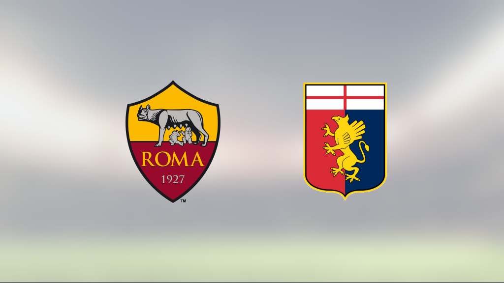 Roma vann mot Genoa