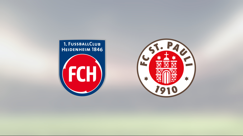 Seger för St Pauli borta mot Heidenheim