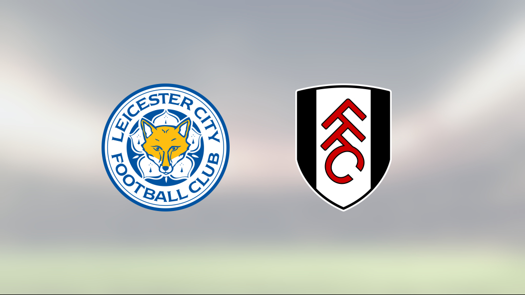 Leicesters tunga svit fortsätter – 0–2 mot Fulham