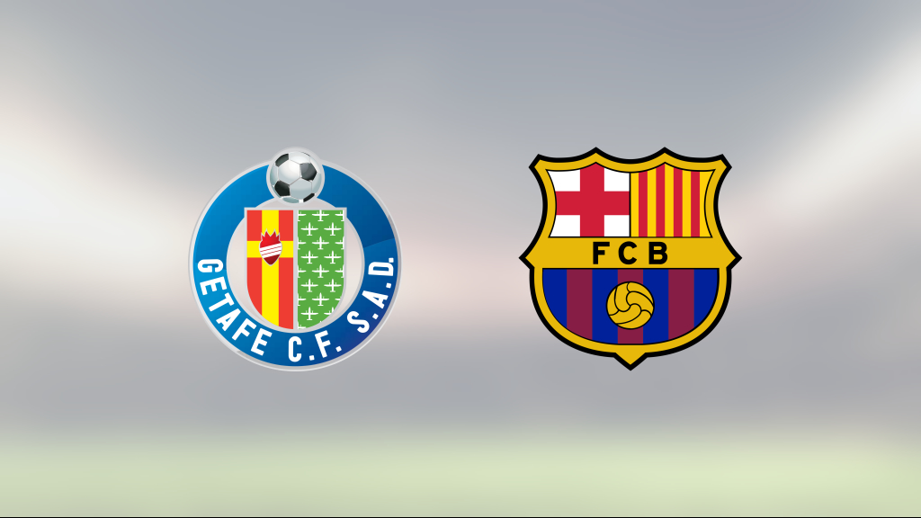 Oavgjort möte mellan Getafe och Barcelona