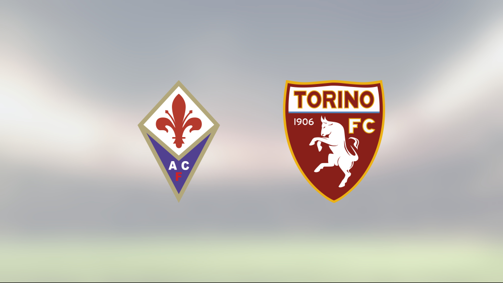 Torino lyfte sig i andra och fixade kryss borta mot Fiorentina