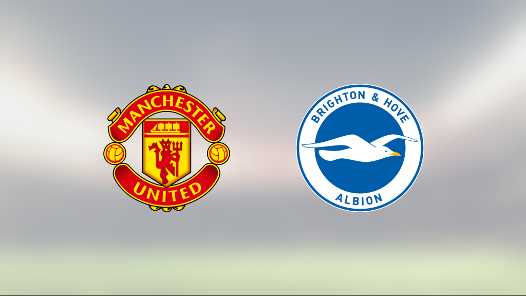 Brighton tog hem segern mot Manchester United på bortaplan