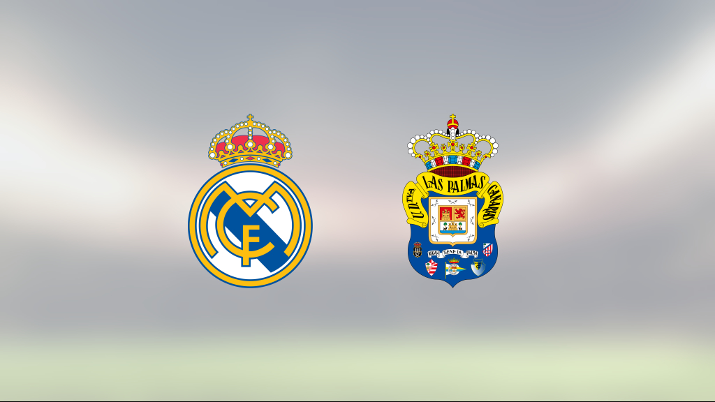 Real Madrid upp i topp efter seger mot Las Palmas