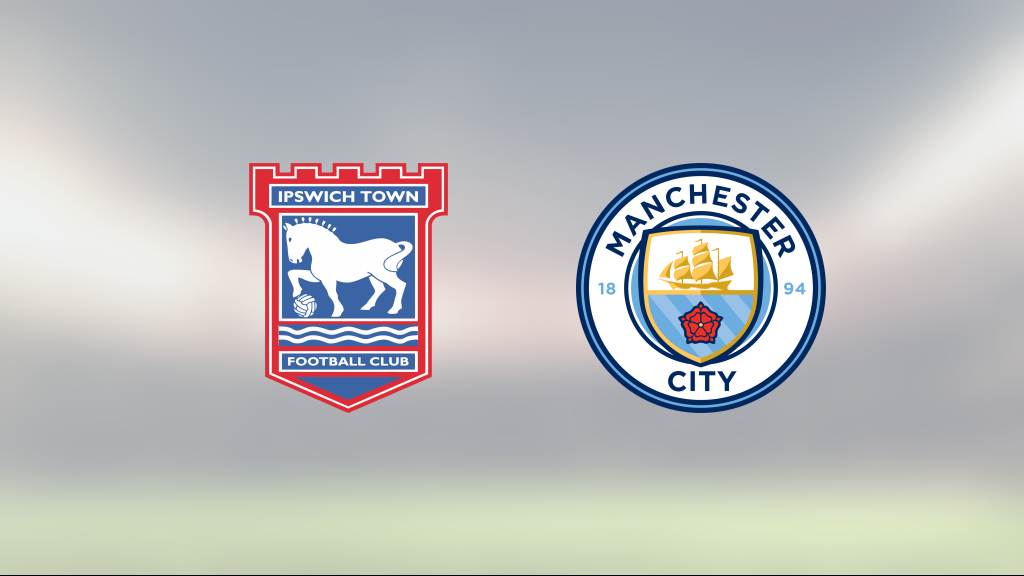 Klar seger för Manchester City – vann med 6–0 mot Ipswich