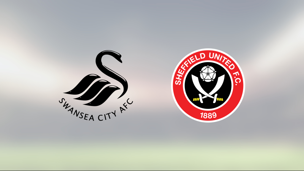 Sheffield United upp i topp efter seger mot Swansea City