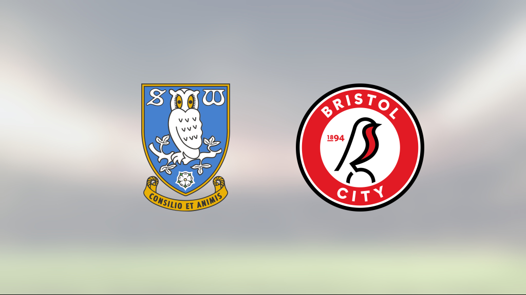 En poäng för Bristol C borta mot Sheffield Wednesday