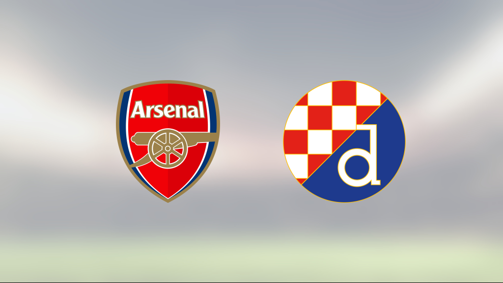 Arsenal rivstartade – och vann mot Dinamo Zagreb