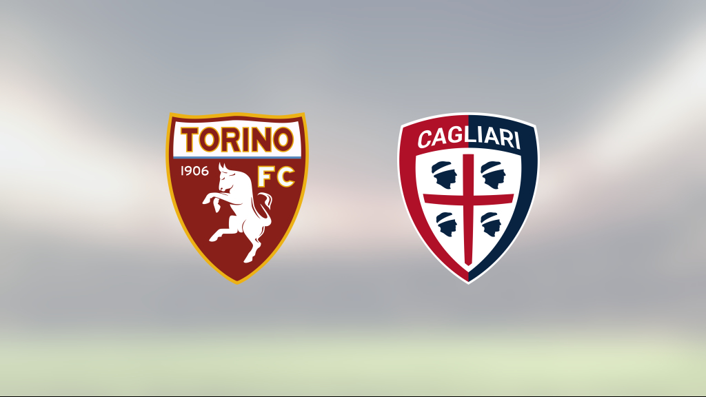 Torino äntligen vinnare igen efter seger mot Cagliari