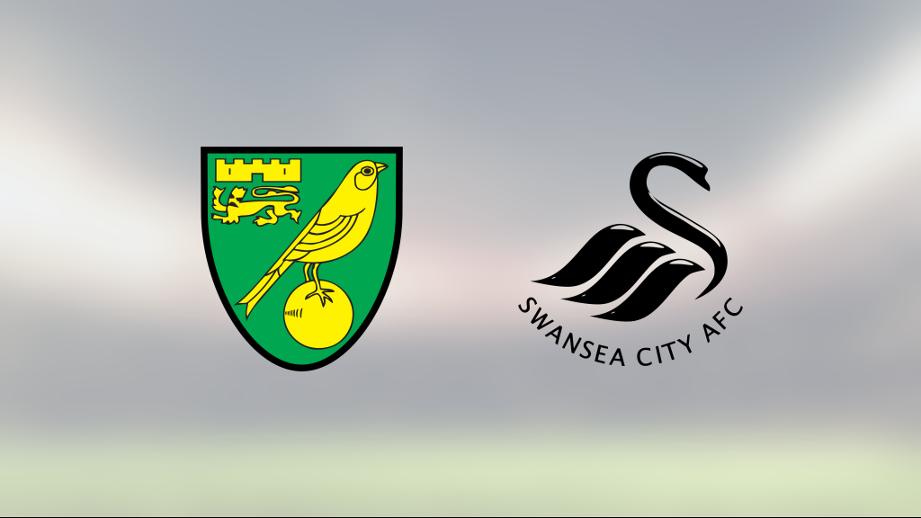 Två mål för Norwich Citys Josh Sargent i segern mot Swansea City