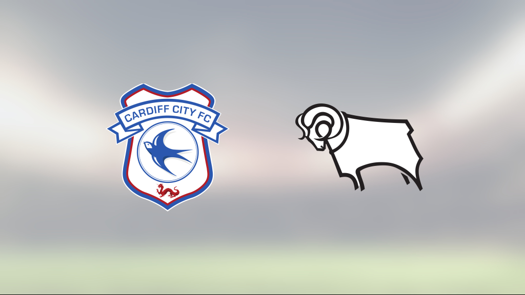 Cardiff vann mot Derby County efter stark andra halvlek