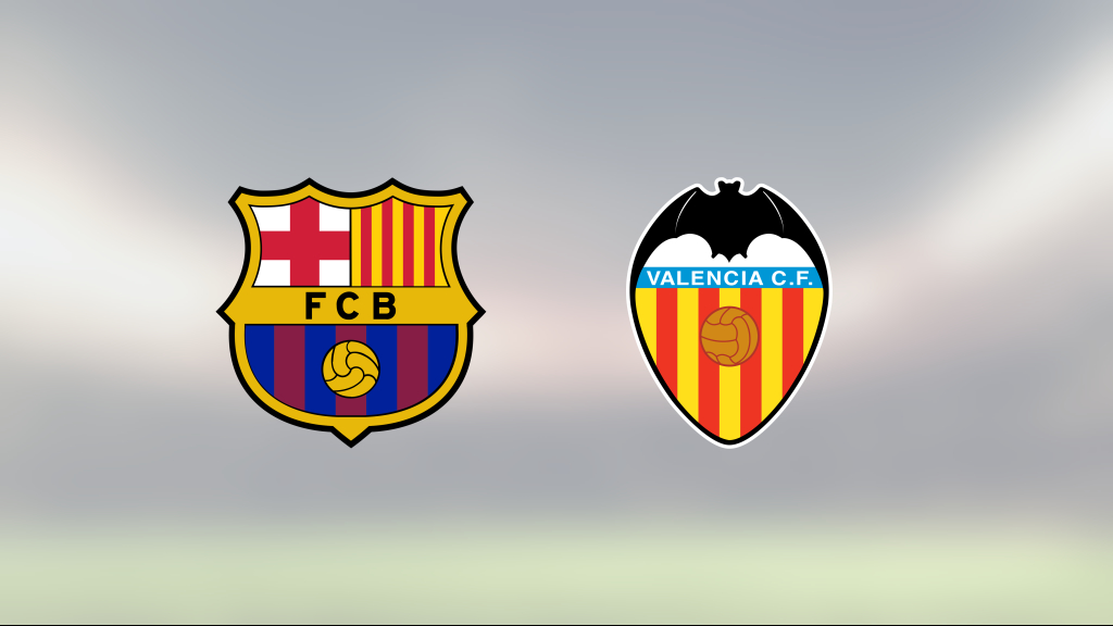 Storseger för Barcelona – 7–1 mot Valencia