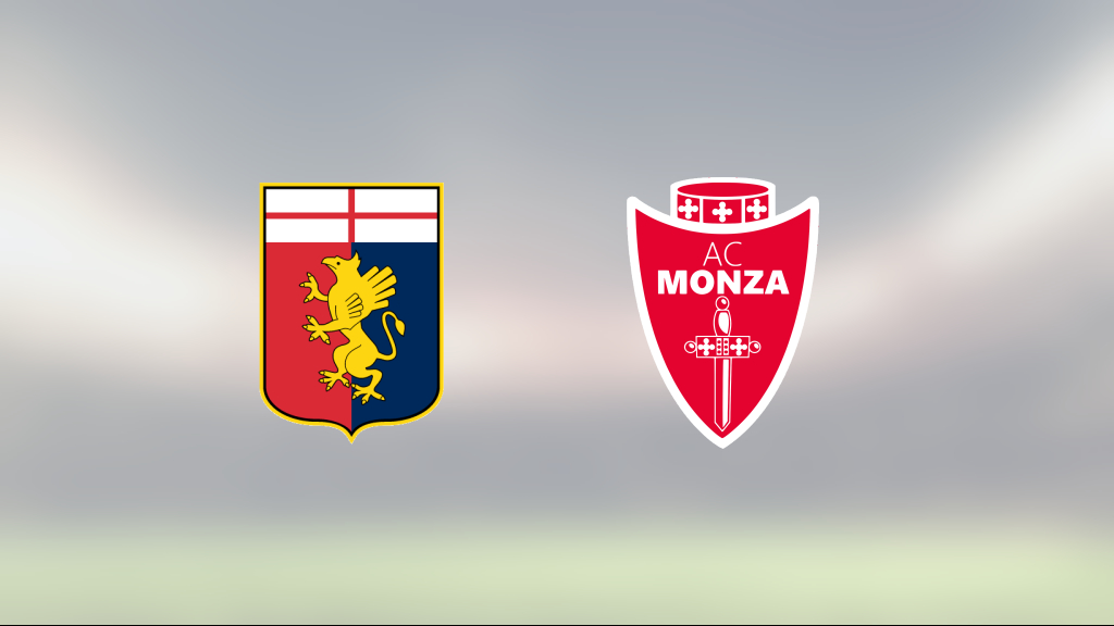 Stark andra halvlek räckte för Genoa mot Monza