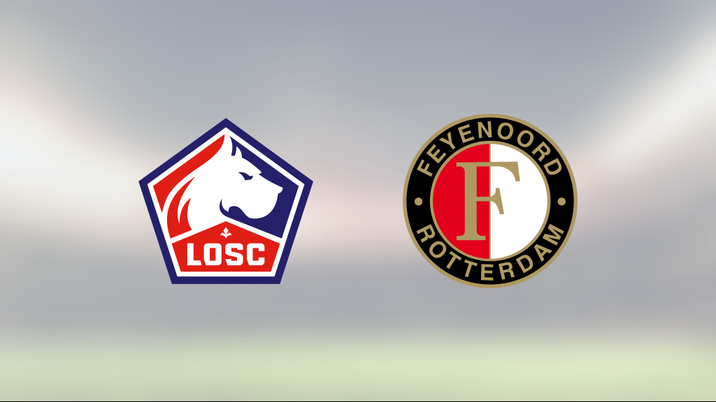 Lille redo för slutspel efter seger mot Feyenoord