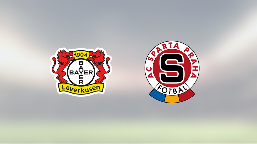 Bayer Leverkusen klart för slutspel efter seger mot Sparta Prag