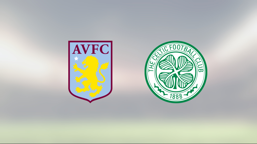 Aston Villa redo för slutspel efter seger mot Celtic