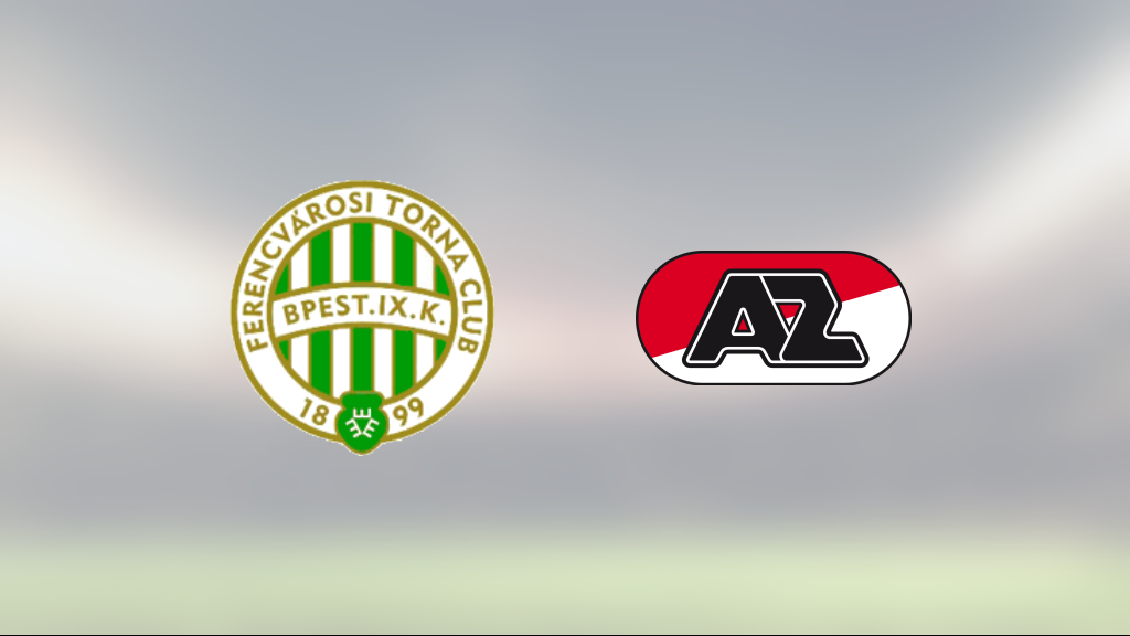 Mohamed Ali Ben Romdhane i form när Ferencvaros vann mot AZ Alkmaar