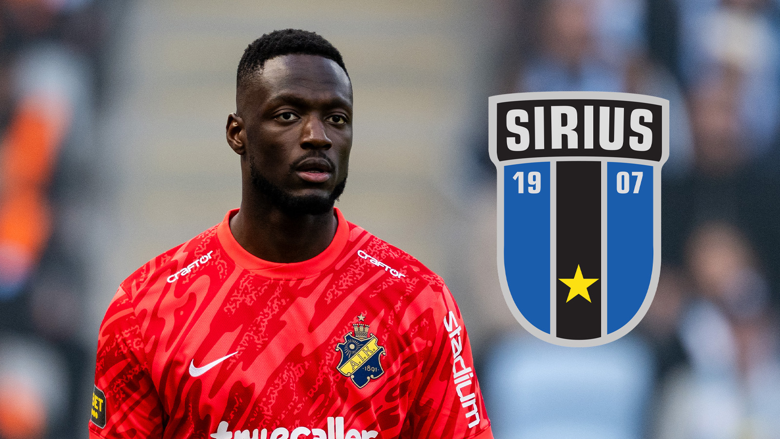 Officiellt: Ismael Diawara lämnar AIK – för Sirius