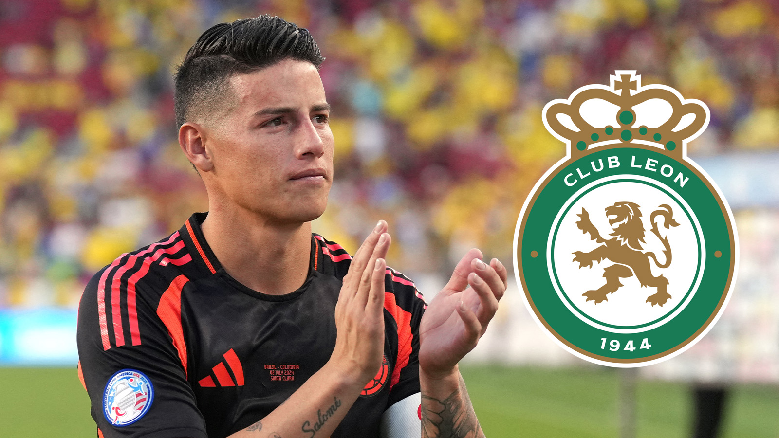 Klart: James Rodriguez flyttar till Mexiko