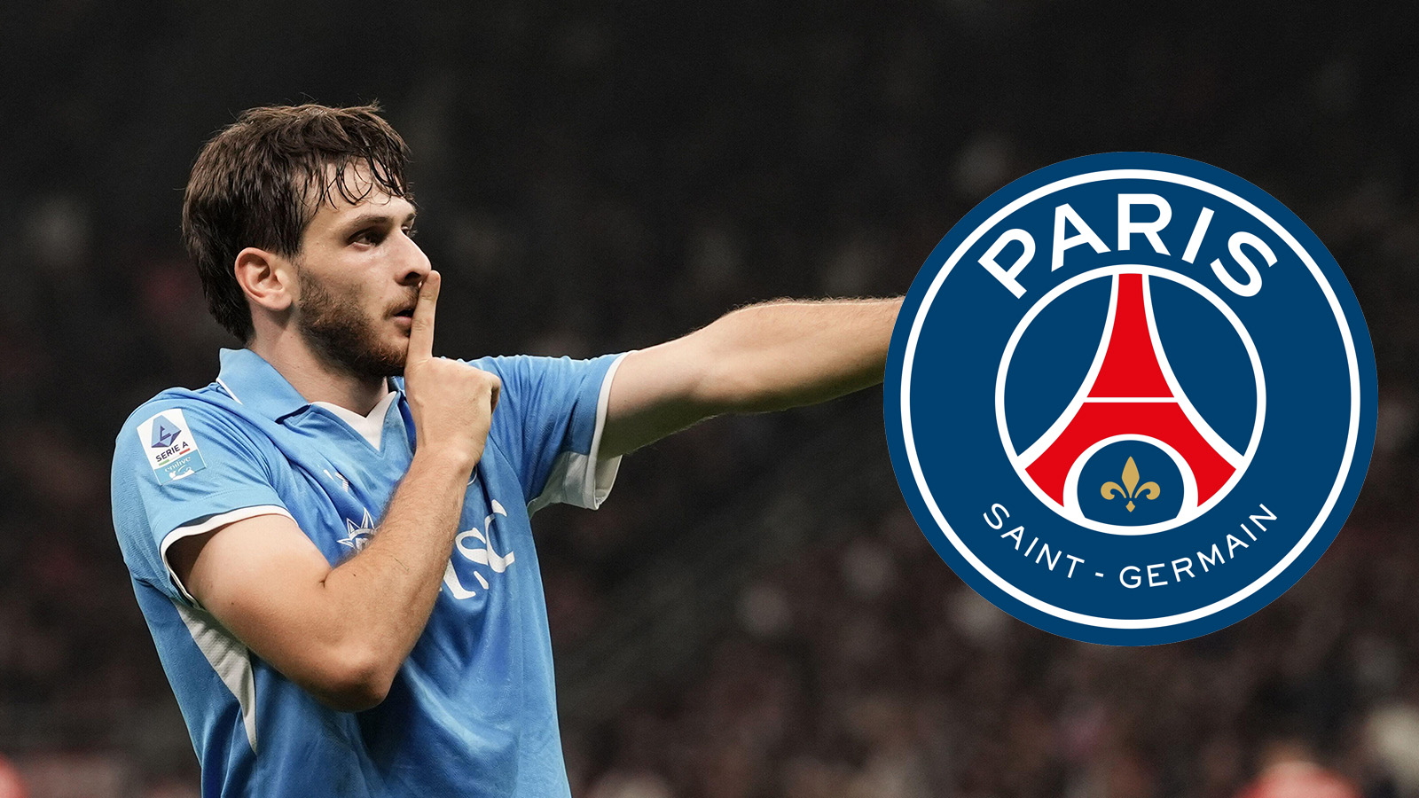 Uppgifter: PSG detaljer från att värva Kvaratschelia