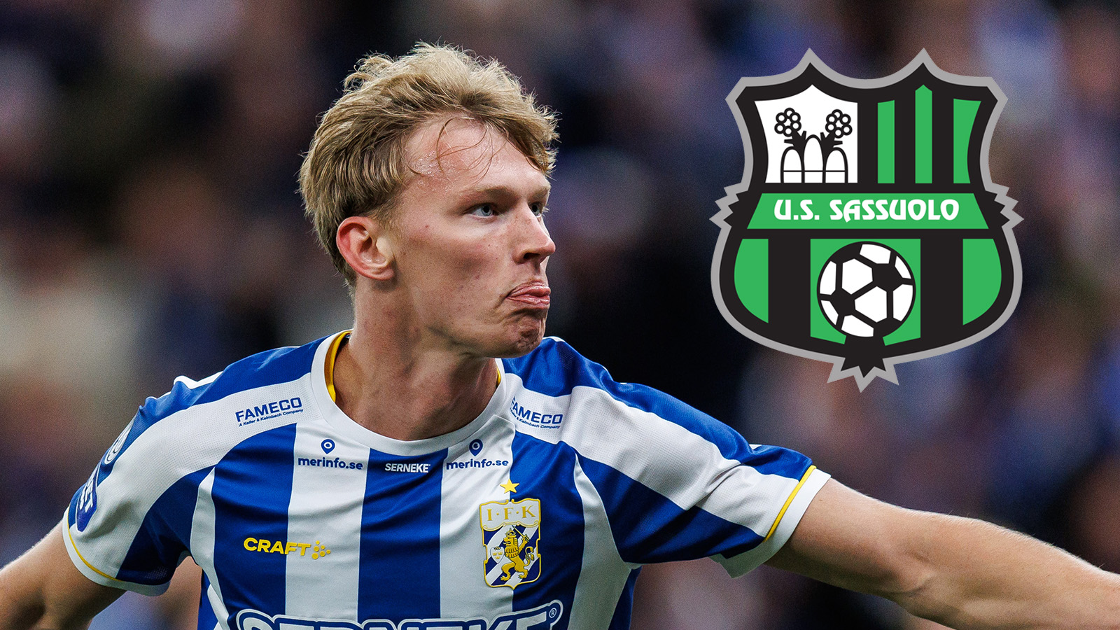 Uppgifter: Skjellerup detaljer från Sassuolo