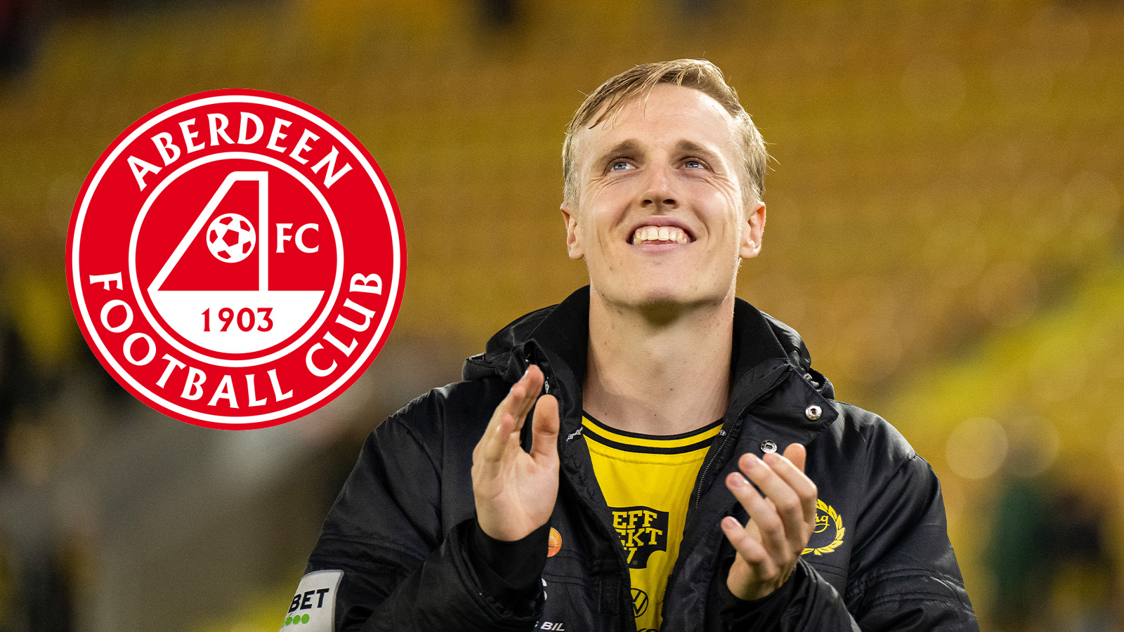 Klart: Jeppe Okkels lånas ut till Thelins Aberdeen