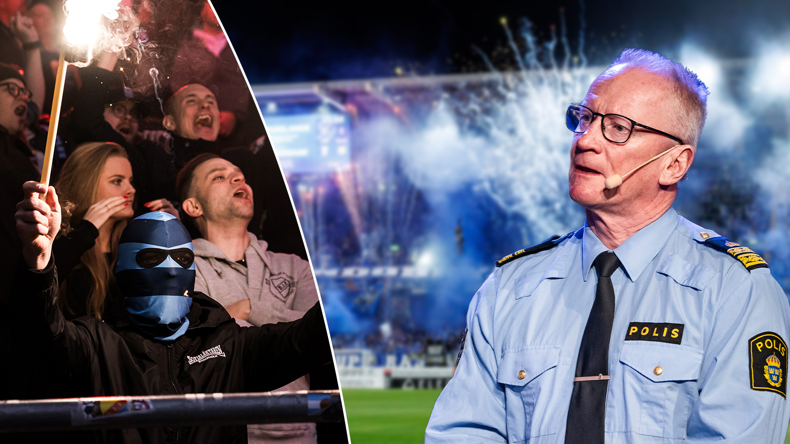 Så mycket pyroteknik användes i allsvenskan 2024