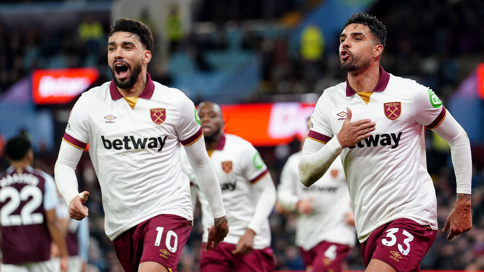 Emerson poängräddare för West Ham – kryssade mot Aston Villa