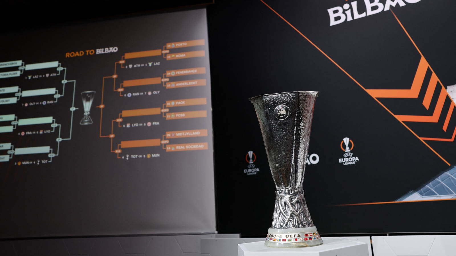 Klart: Lagen som spelar åttondelsfinal i Europa League