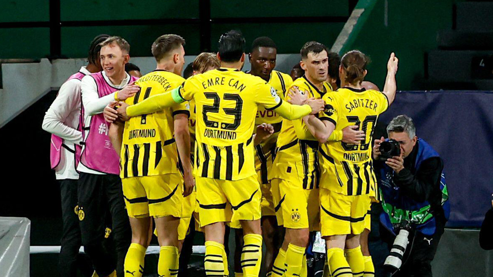 TV: Dortmund körde över Sporting i Lissabon