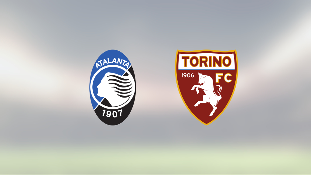 Torino tog stark poäng borta mot Atalanta