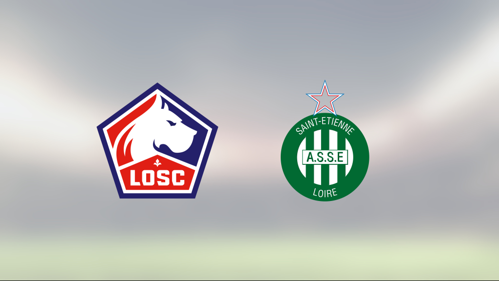 Osame Sahraoui i form när Lille vann mot St Etienne