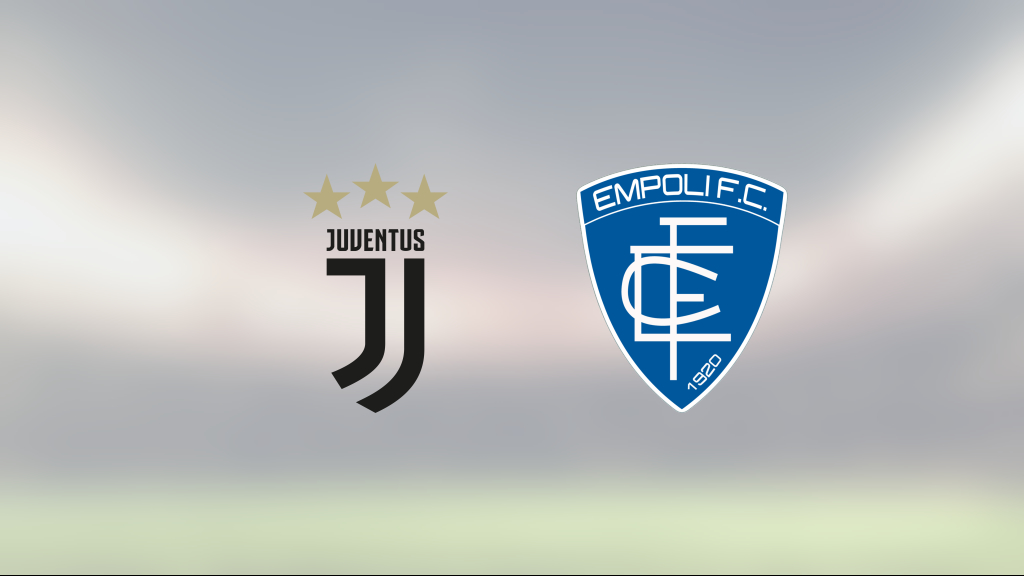 Ny förlust för Empoli – tunga sviten förlängd mot Juventus