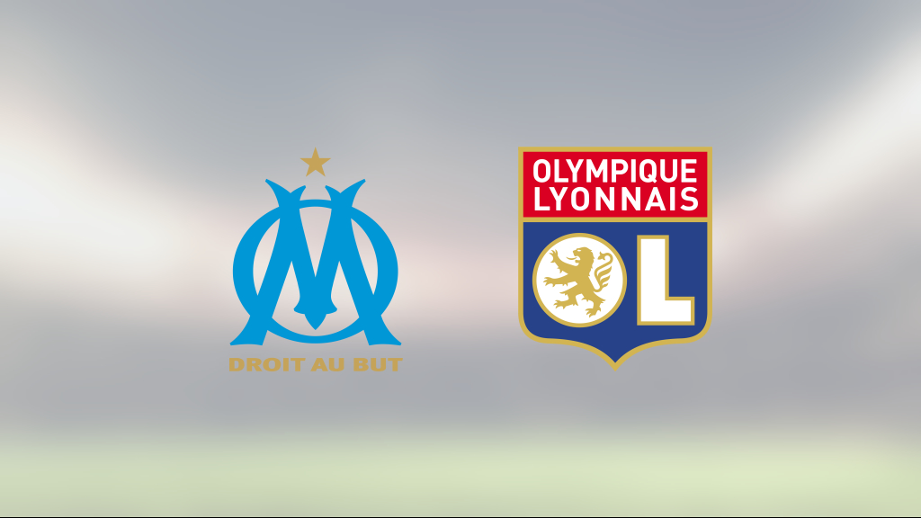 Seger för Marseille mot Lyon efter stark andra halvlek