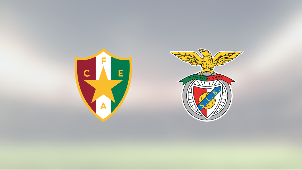 Seger för Benfica mot Estrela Amadora i spännande match